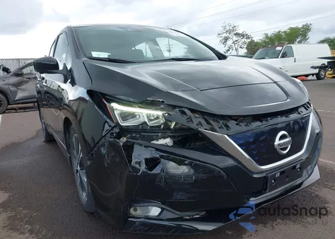 2020 Nissan Leaf Sv 40 Kwh z USA, uszkodzony, nr VIN 1N4AZ1CP9LC308883